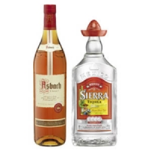 Asbach Uralt, Sierra Tequila Silver oder Reposado 9.99&nbsp;&euro;