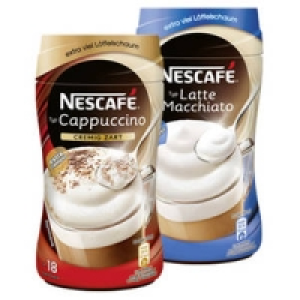 Nescafé Cappuccino oder Café au lait
