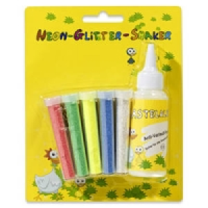 Bastelglitzer- und Kleber-Set