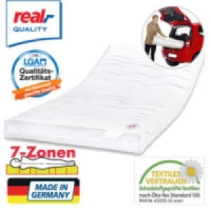 Real  7-Zonen-Kaltschaum-Matratze