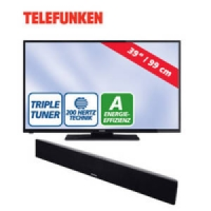 39-FullHD-LED-TV D39F275N3 und TV-Soundbar SB100