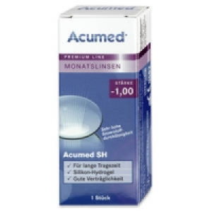 Monatskontaktlinse ACUMED Silikon Hydrogel