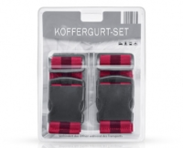 Koffergurt- oder Kofferschloss-Set