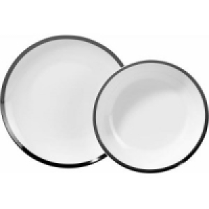 Essgeschirr 12tlg. Color Rim
