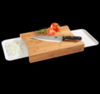 KESPER Schneidebrett mit Auffangschale