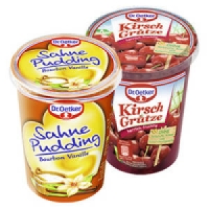 Dr. Oetker Sahnepudding oder Grütze 1.69 €