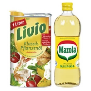 Livio Vitamin-Pflanzen&ouml;l oder Mazola Reines Keim&ouml;l