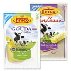 Frico Gouda, jung oder Landkaas, zart-w&uuml;rzig