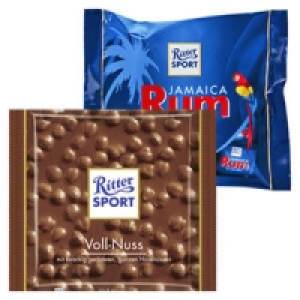 Ritter Sport Schokolade oder Ritter Sport Rum