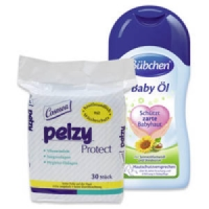 Vlieswindeln oder B&uuml;bchen Baby-&Ouml;l