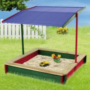 Holzsandkasten mit Dach 39.95&nbsp;&euro;