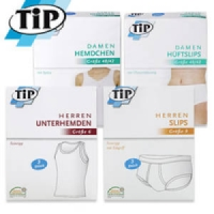 Damen- oder Herren-Unterw&auml;sche 12.99&nbsp;&euro;