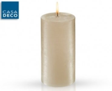 CASA DECO®Rustikale Stumpenkerzen