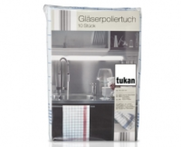 TUKAN®Gläserpoliertücher, 10 Stück