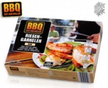 BBQ Riesengarnelen 6.99 €