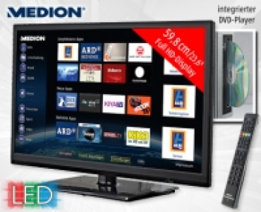 59,8 cm/23,6 Zoll Smart-TV mit LED-Backlight-Technologie MEDION® LIFE® P12