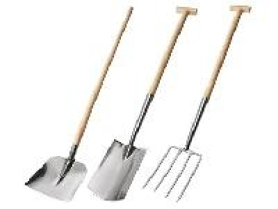 Edelstahl-Spaten -Gabel -Schaufel 11.99 €