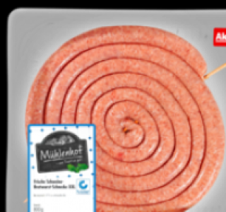 M&Uuml;HLENHOF Frische Schweine-Bratwurstschnecke