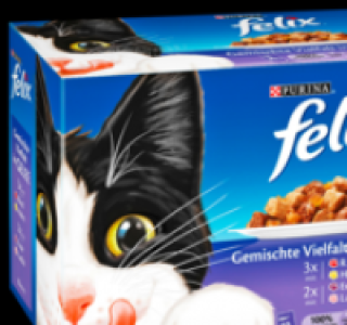 FELIX Katzennahrung im Multipack