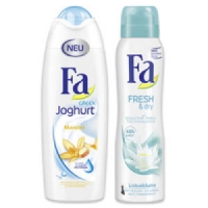 Fa Dusche, Deo-Spray, Roll-on oder Flüssige Seife 0.89 €