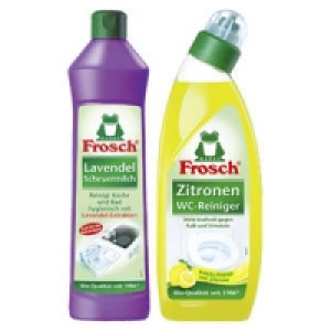Frosch Scheuermilch oder WC-Reiniger 1.29 €