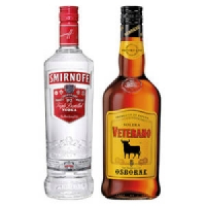Smirnoff Vodka, Lime, Green Apple, Osborne Veterano oder 103 8.99&nbsp;&euro;