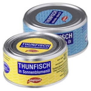 Saupiquet Thunfisch in Sonnenblumenöl oder naturale 1.29 €