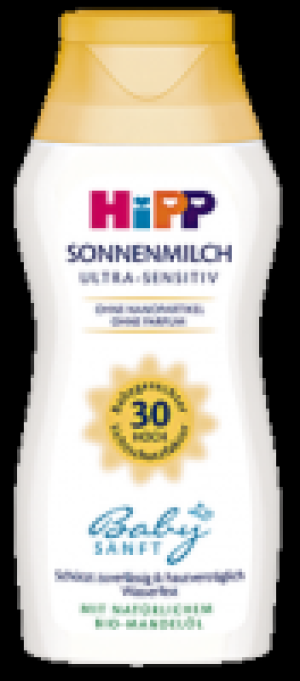 Hipp Babysanft Sonnenmilch Ultra-Sensitiv LSF 30