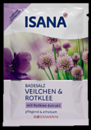 Isana Badesalz Veilchen < Rotklee