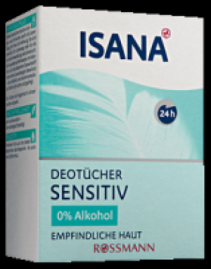 Isana Deotücher Sensitiv