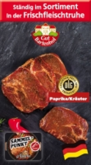 Schweinenackensteaks 2.79&nbsp;&euro;