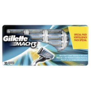 Gillette Mach3 Rasierklingen 29.99 €