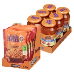 Uncle Bens 2-Minuten-Express-Reis oder Sauce 1.17&nbsp;&euro;