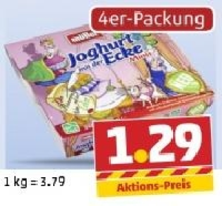 M&Uuml;LLER Joghurt mit der Ecke Minis 1.29&nbsp;&euro;