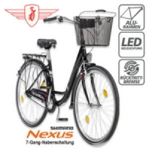 ZÜNDAPP Alu-Citybike Red 4.0 26er oder 28er 245.00 €