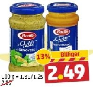BARILLA Pesto 2.49 €