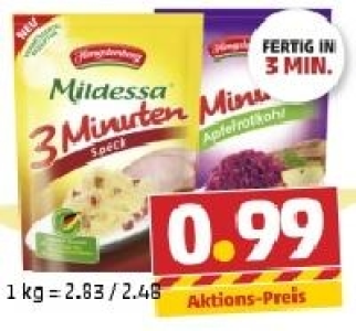 HENGSTENBERG Rotkohl oder Mildessa Sauerkraut