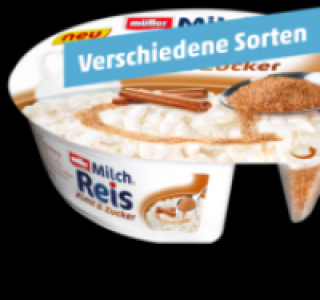 M&Uuml;LLER Milchreis oder Milchreis-Kompott