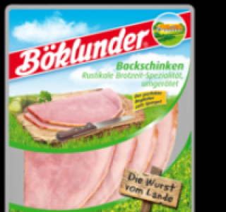 B&Ouml;KLUNDER Backschinken