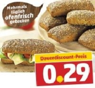 Das knackig-frische Weltmeisterbr&ouml;tchen 0.29&nbsp;&euro;
