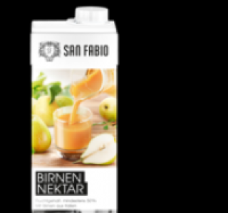 SAN FABIO Birnen- oder Aprikosennektar