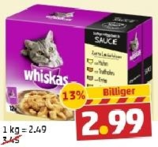 WHISKAS Adult Katzennahrung 2.99&nbsp;&euro;