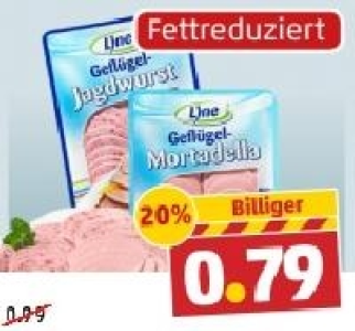 LINE Gefl&uuml;gel-Wurst 0.79&nbsp;&euro;