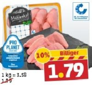 M&Uuml;HLENHOF Frische H&auml;hnchen-Fl&uuml;gel 1.79&nbsp;&euro;