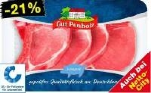 Gut Ponholz Schweine-Kotelett 3.29 €