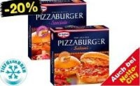 Dr. Oetker Pizzaburger 2.29&nbsp;&euro;