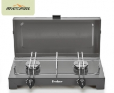ADVENTURIDGE®Gas-Campingkocher Canberra, 2-flammig
