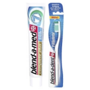 blend-a-med Complete Zahncreme oder blend-a-dent Zahnb&uuml;rste Complete 0.79&nbsp;&euro;