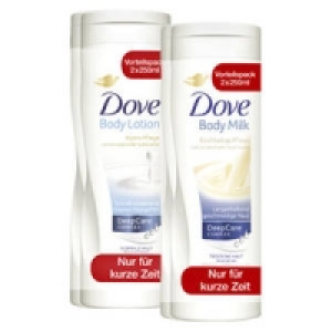 Dove Body Milk oder Lotion 2.49&nbsp;&euro;