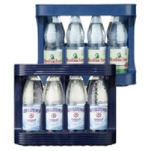 Rosbacher oder Gerolsteiner Mineralwasser 5.99 €